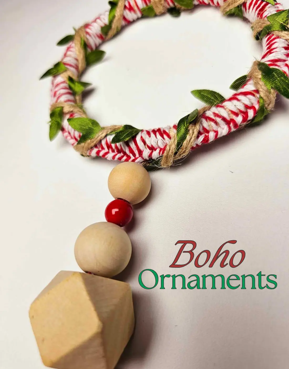Boho Christmas Ornaments