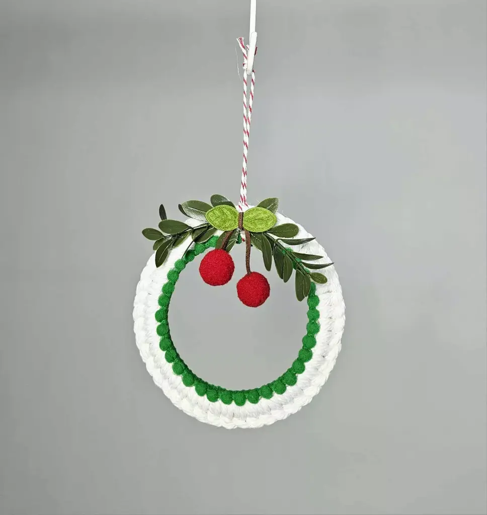 Handicraft Hanging Mini Hoop Ornament