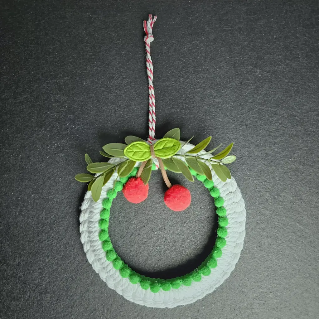 Handicraft Hanging Mini Hoop Ornament