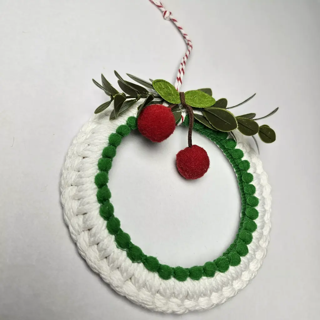 Handicraft Hanging Mini Hoop Ornament
