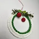 Handicraft Hanging Mini Hoop Ornament