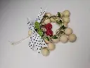 Handcrafted Wooden Bead Star Ornament