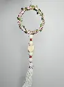 Handcrafted Wooden Bead Drop Mini Ornament