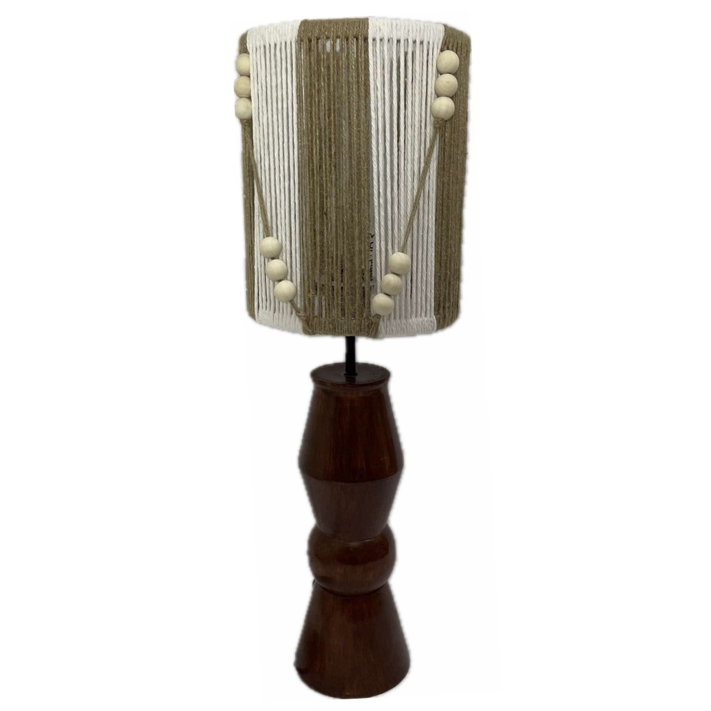 Assembled: Bohemian Dream Lamp: 1063 Shade + 1070 Mahogany Semi-gloss