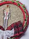 Handcrafted Nutcracker Hanging Wall Ornament