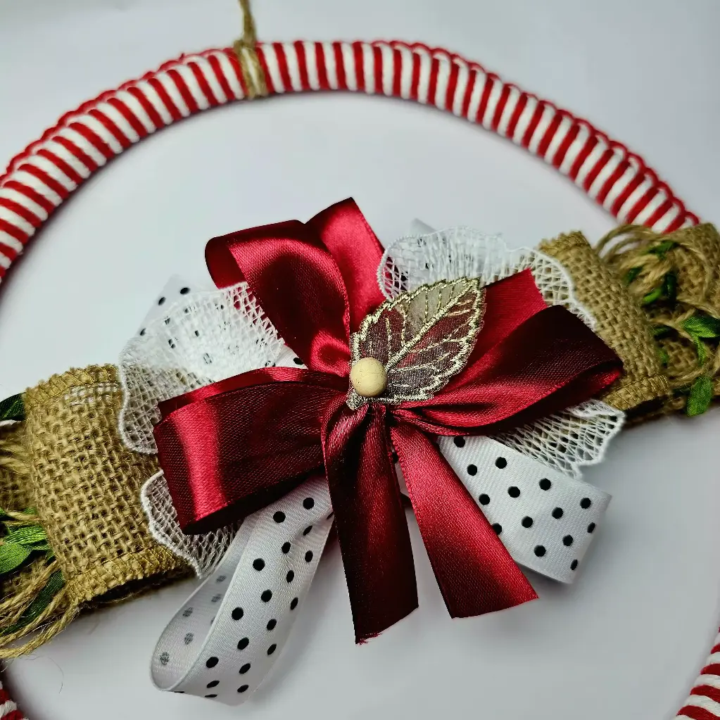 Handcrafted Medium 11" Hoop Wreaths