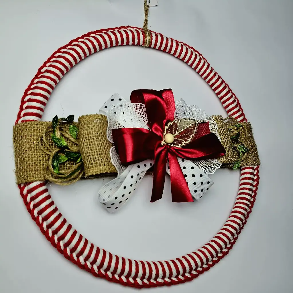 Handcrafted Medium 11" Hoop Wreaths
