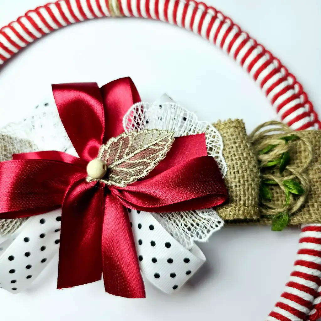 Handcrafted Medium 11" Hoop Wreaths