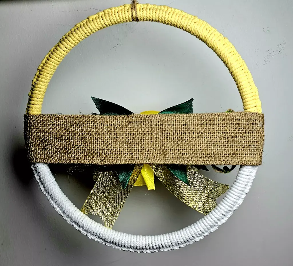 Handcrafted Medium 11" Hoop Wreaths
