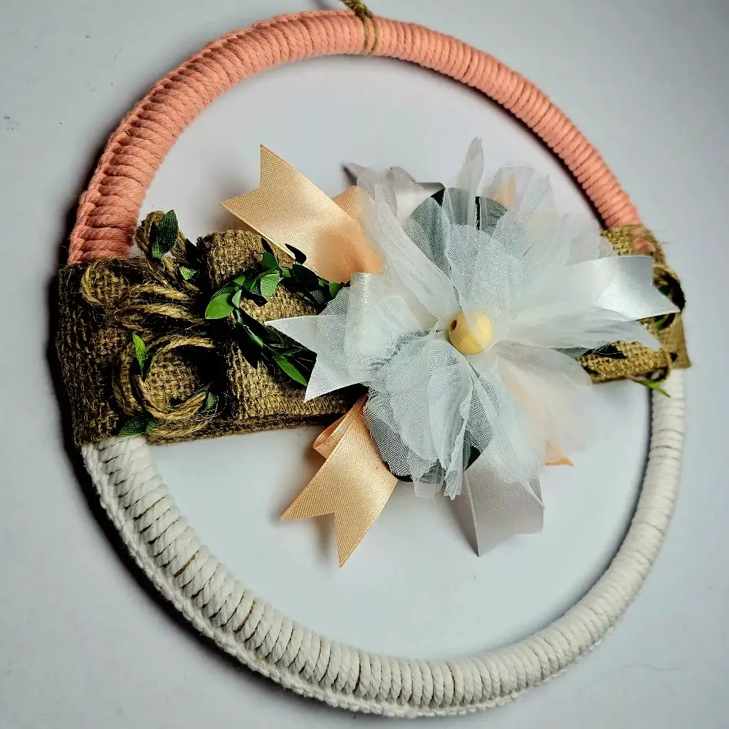 Handcrafted Medium 11" Hoop Wreaths