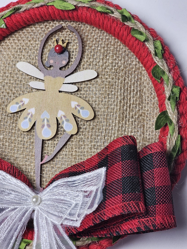 Handcrafted Princess Hanging Wall Ornament