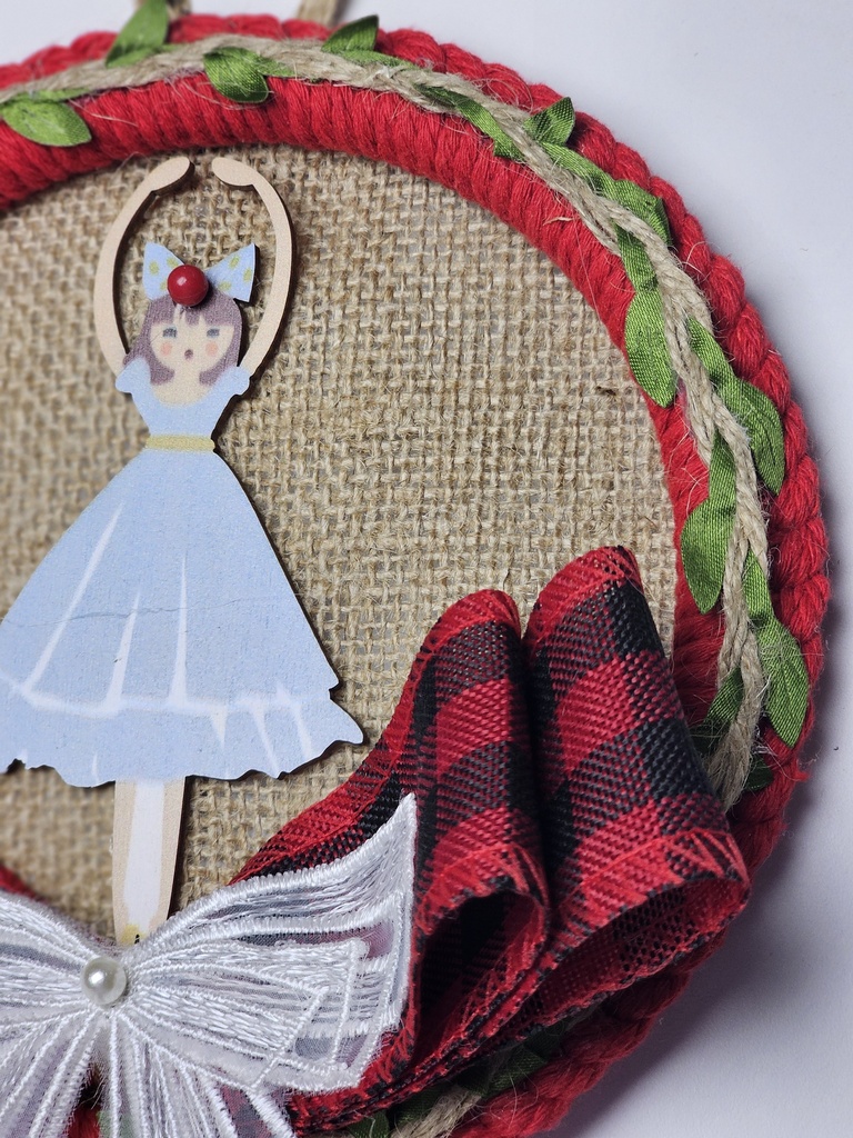 Handcrafted Princess Hanging Wall Ornament