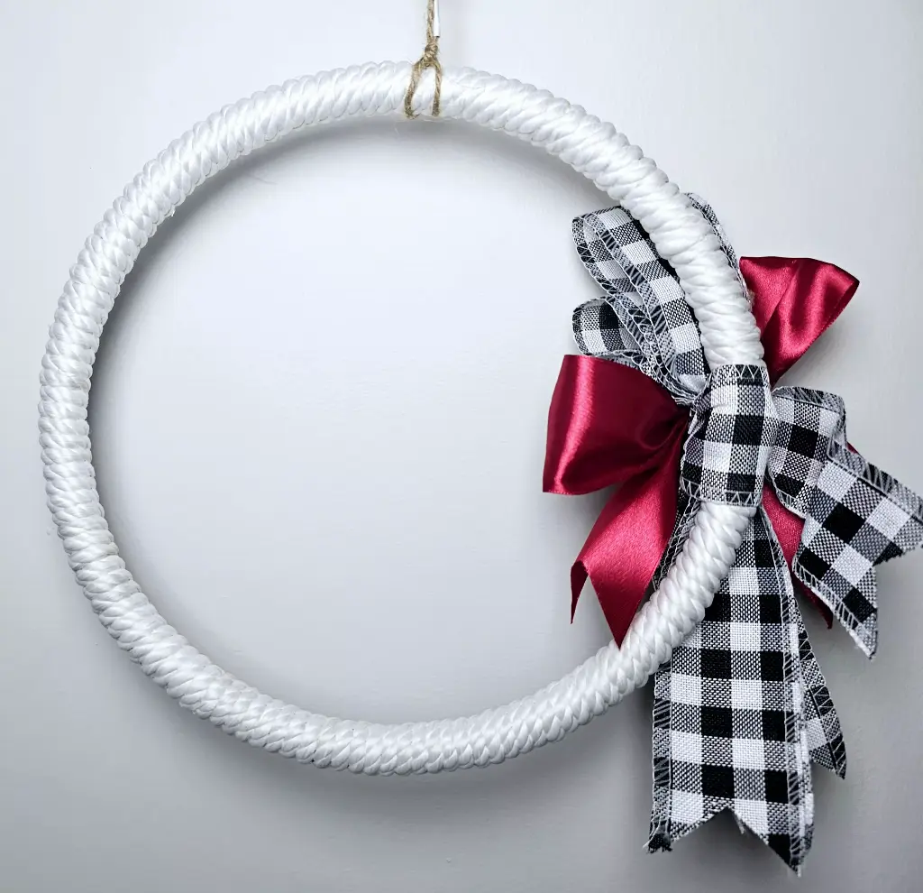 Handcrafted Holiday Boho Door Hanging Wreath