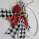 Handcrafted Holiday Boho Door Hanging Wreath