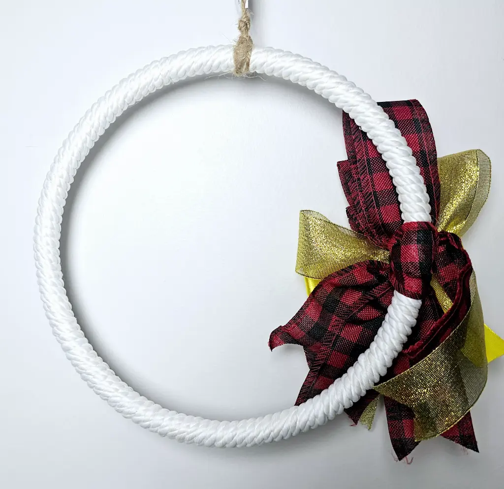 Handcrafted Boho Holiday Door Hanging Wreath