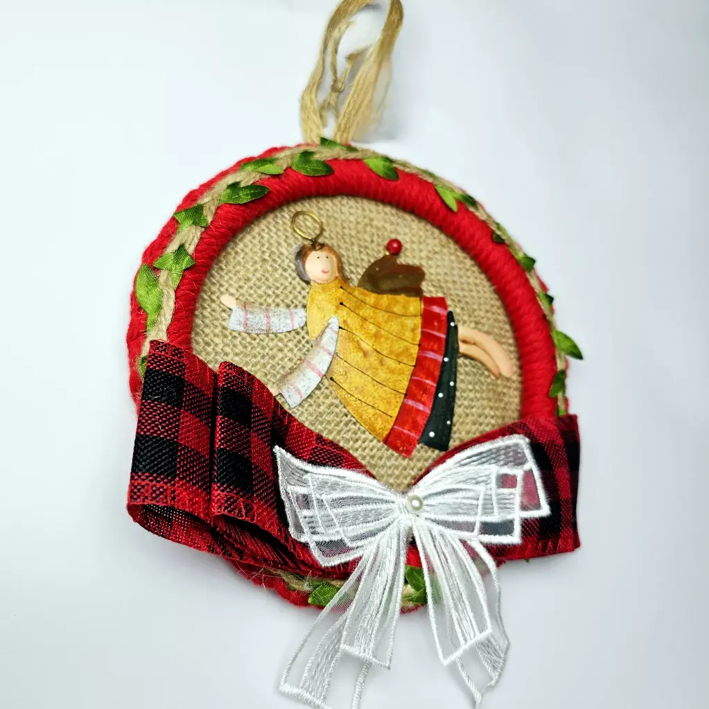 Handcrafted Angel Hanging Wall Ornament