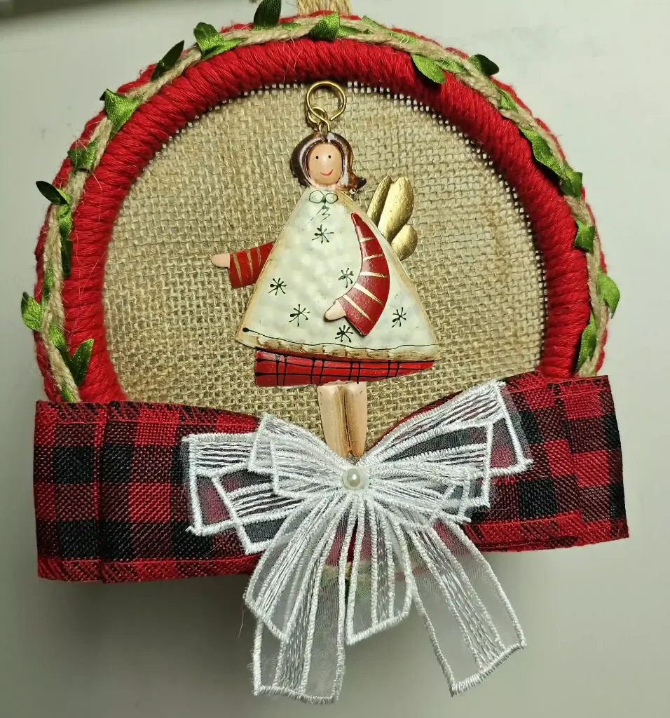 Handcrafted Angel Hanging Wall Ornament