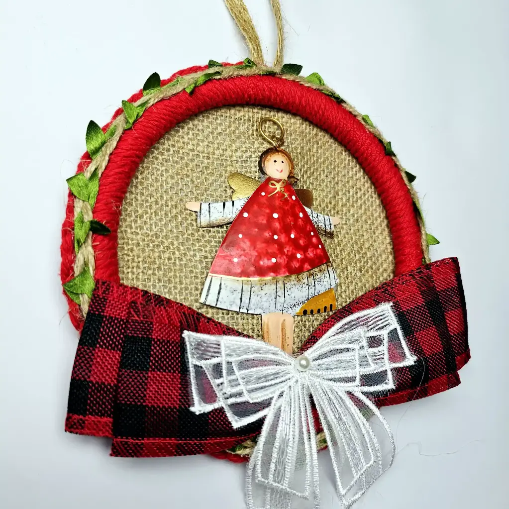 Handcrafted Angel Hanging Wall Ornament