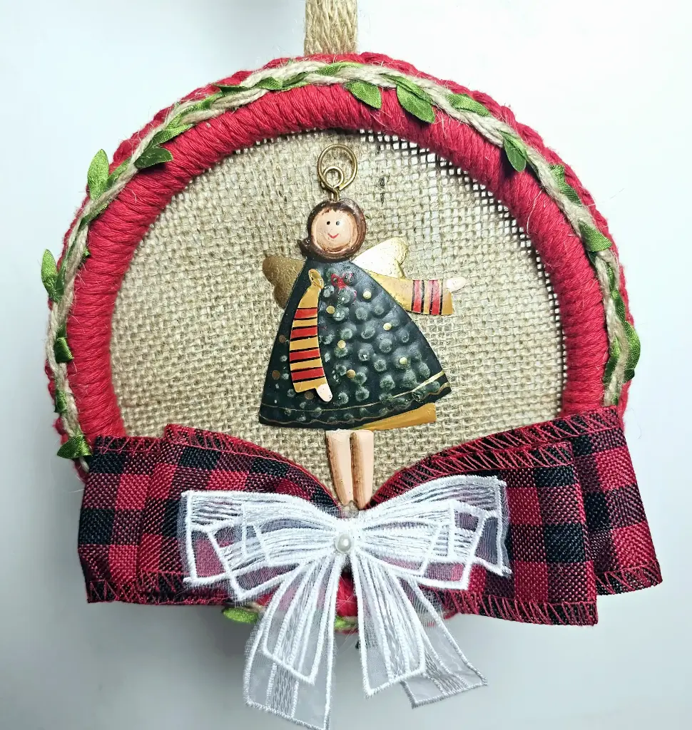 Handcrafted Angel Hanging Wall Ornament
