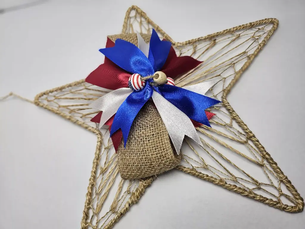 Handcrafted 4th of July Hanging Decor