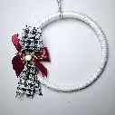 Handcrafted Holiday Boho Minimalist Door Hanging Wreath