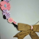 Handcrafted Large 15.5" Hoop Wreath