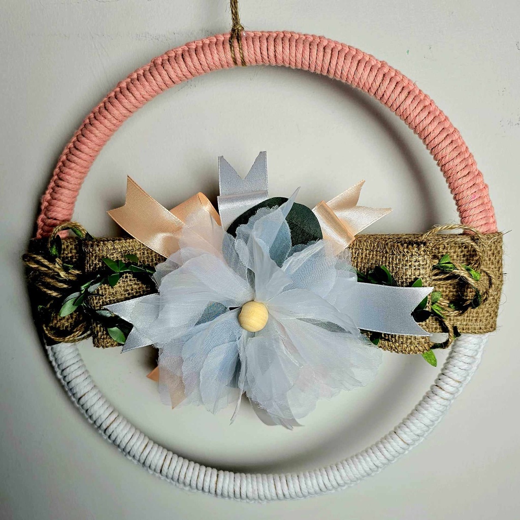 Handcrafted Medium 11" Hoop Wreaths