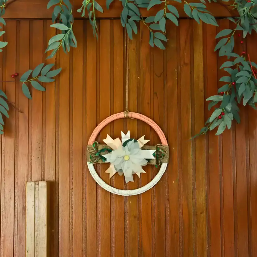 Handcrafted Medium 11" Hoop Wreaths