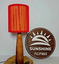 Amber Sunset Table Lamp - US Autovolt