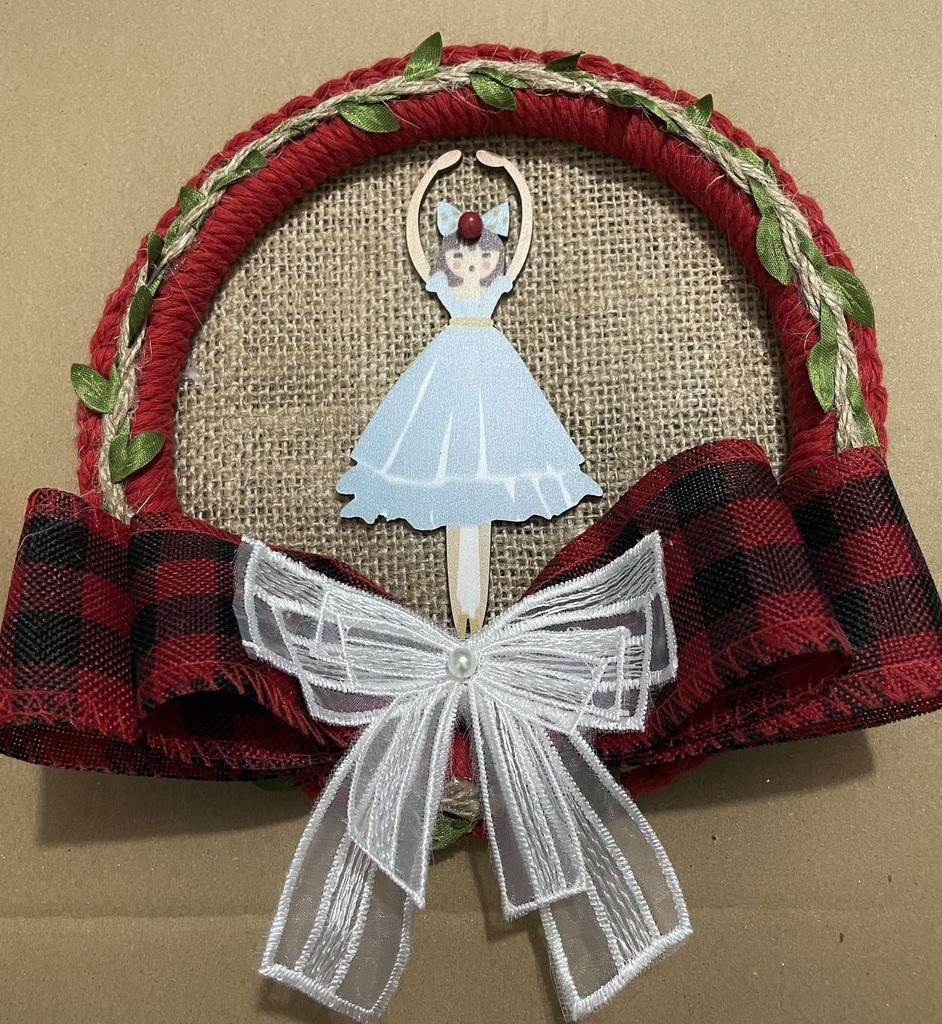 Handcrafted Princess Hanging Wall Ornament