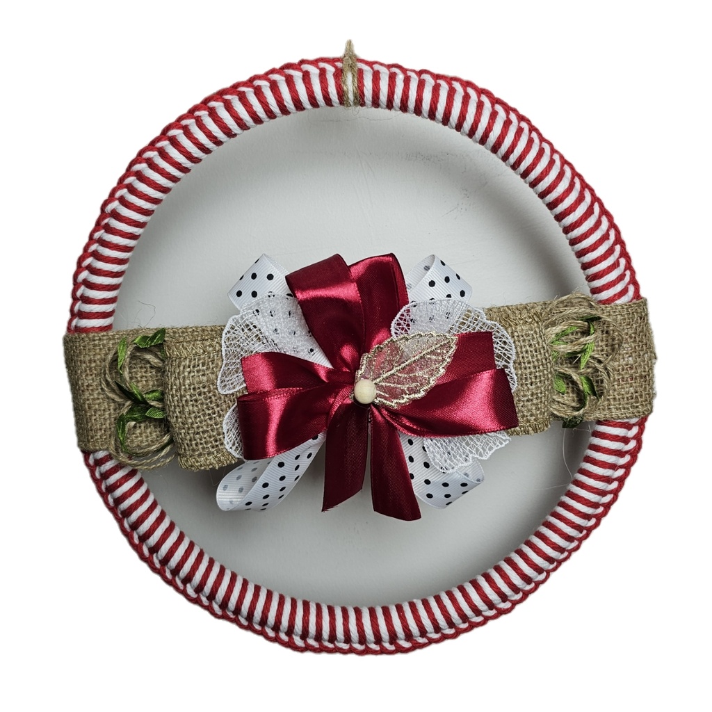 Handcrafted Medium 11" Hoop Wreaths
