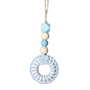 Handcrafted Wooden Bead Drop Mini Ornament