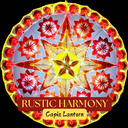 Parol Tala Rustic Harmony Capiz Lantern - 32 inches, US 110v