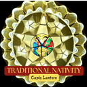 Parol Nativity "Belen" Classic Capiz Lantern - 25 inches, US 110v